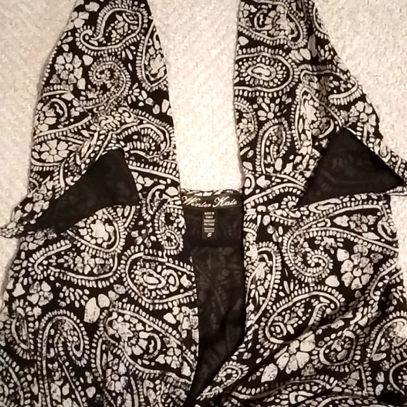 Winter Catc open back chiffon Dress sz S - Picture 7 of 8